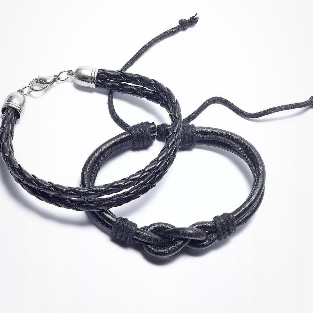 RA Rogue Accessories Athens 2-Piece Men’s Bracelets NWT
